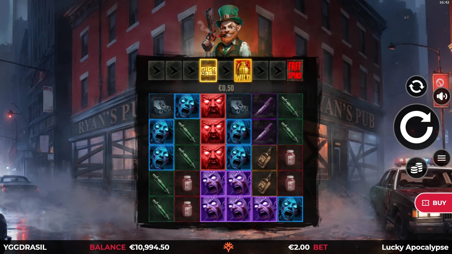 Lucky Apocalypse Slot Gameplay