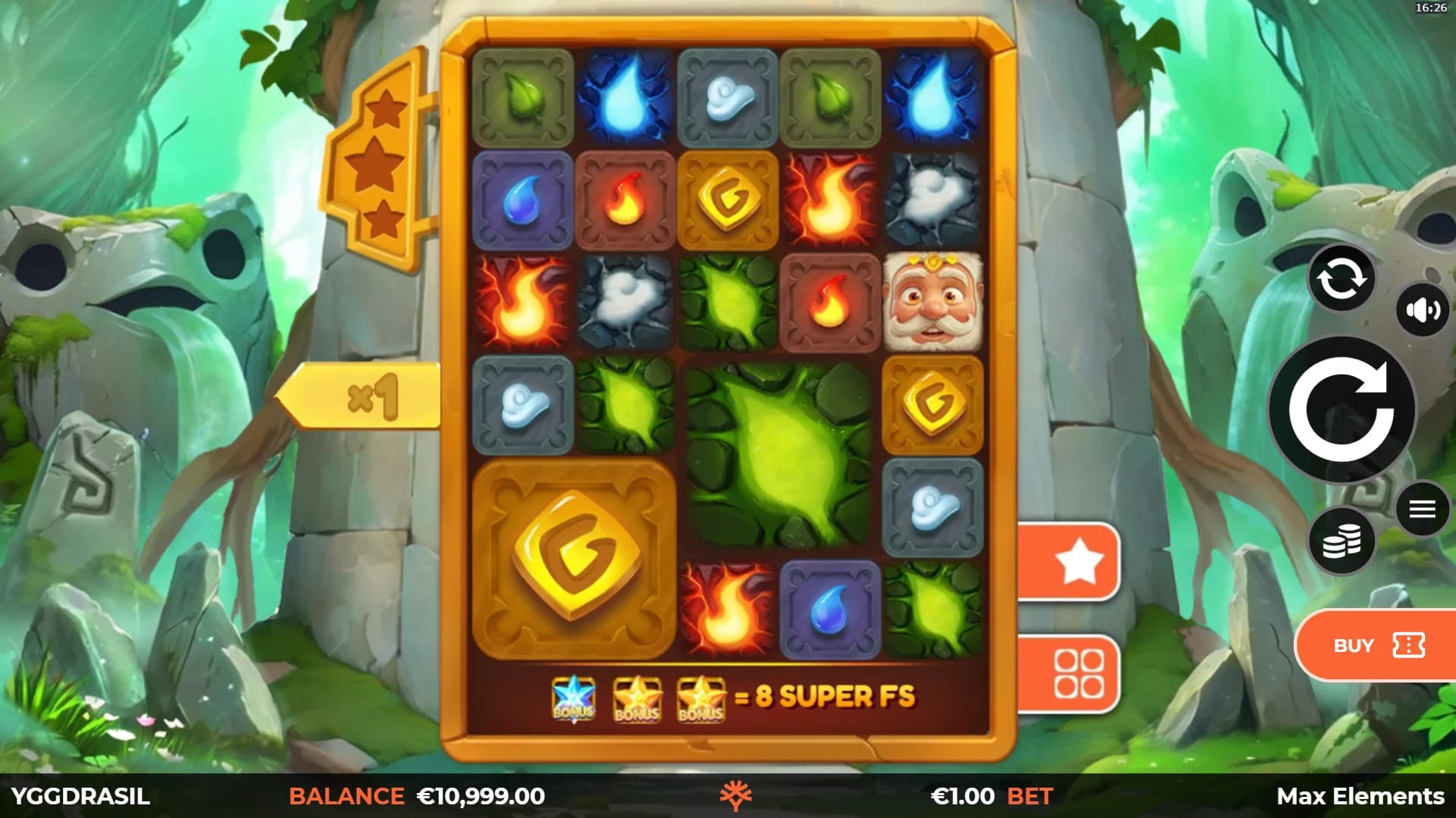 Max Elements Slot Gameplay