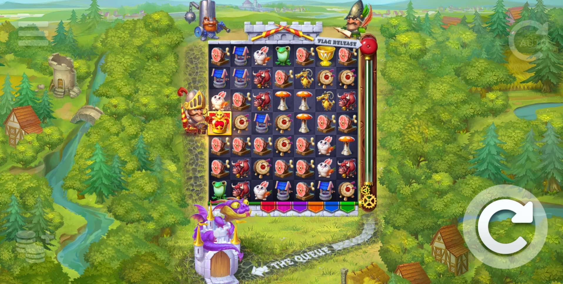 Micro Knights Slot Gameplay