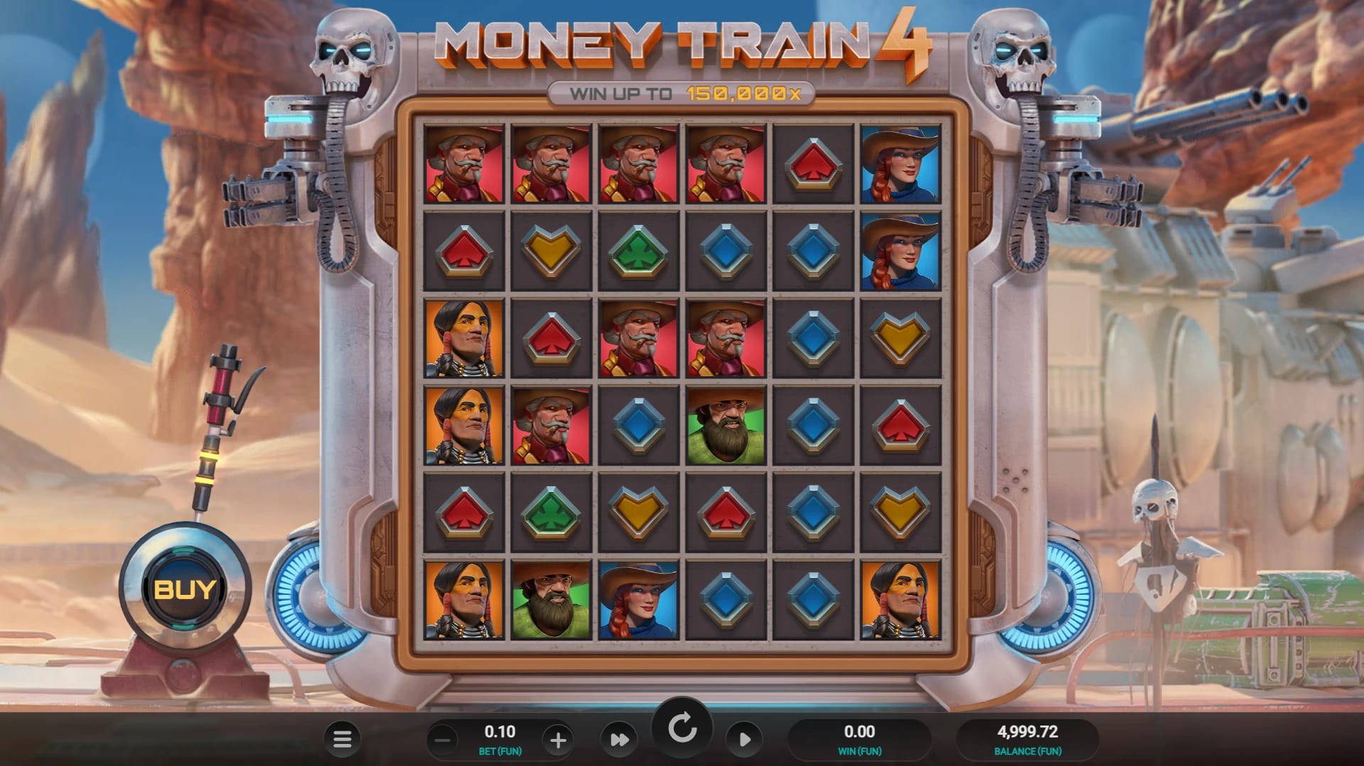 Money Train 4 slot gameplay