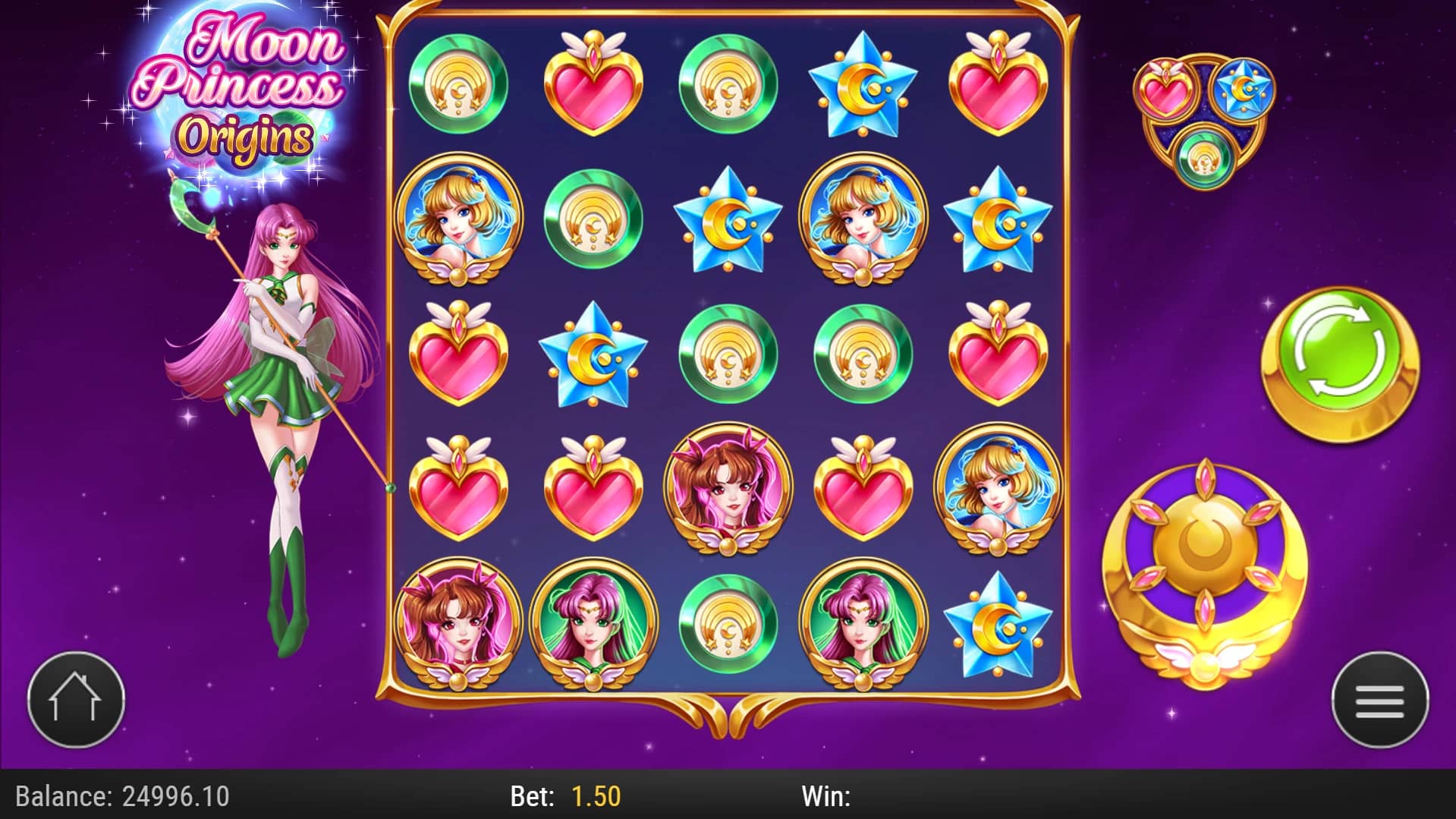 Moon Princess Origins Slot Gameplay