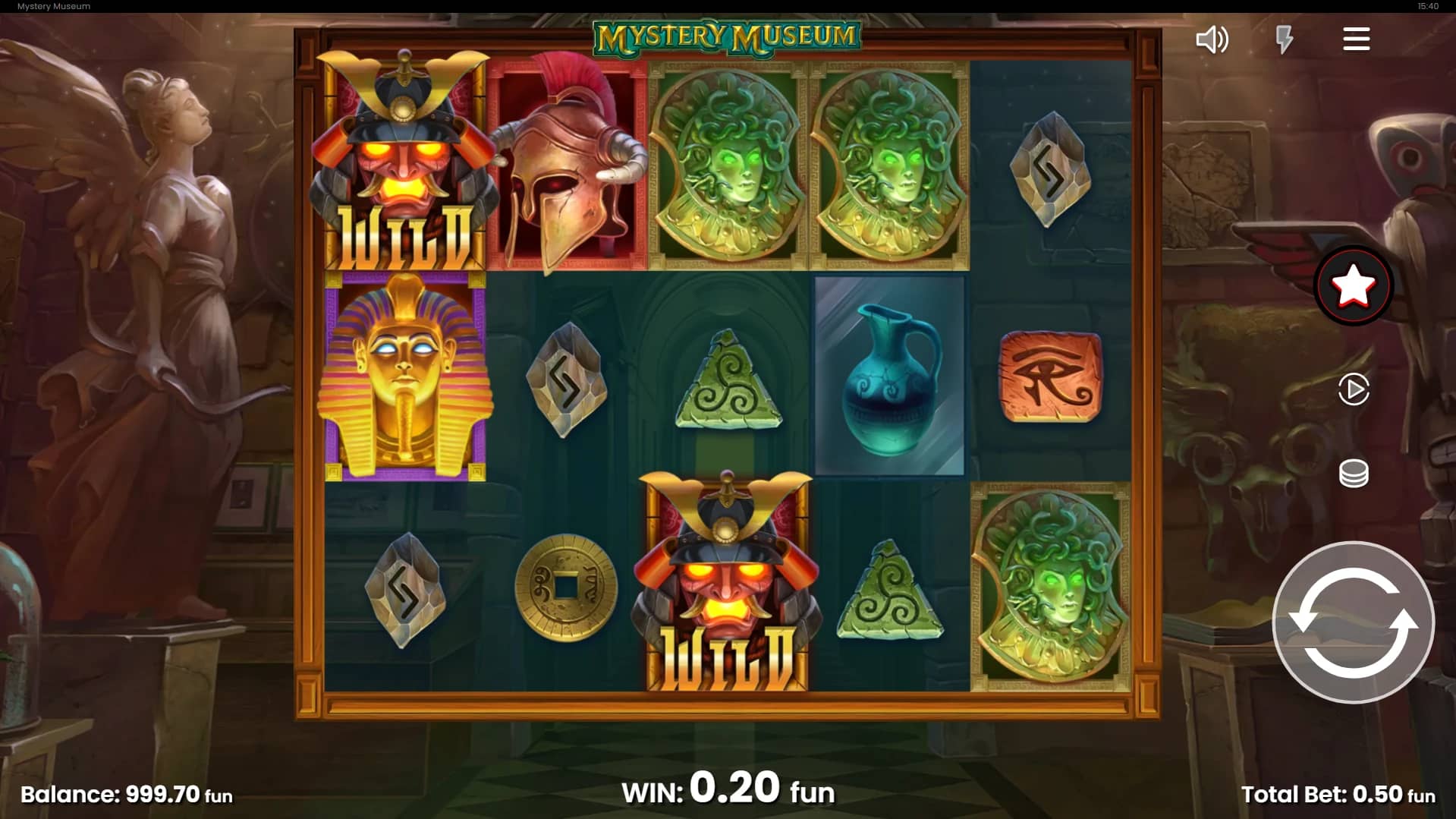 Mystery Museum Slot Demo Gameplay