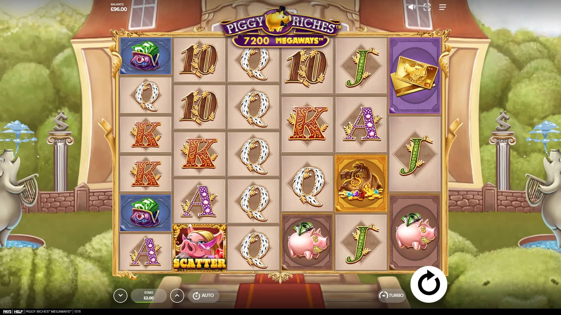 Piggy Riches Megaways Slot Gameplay