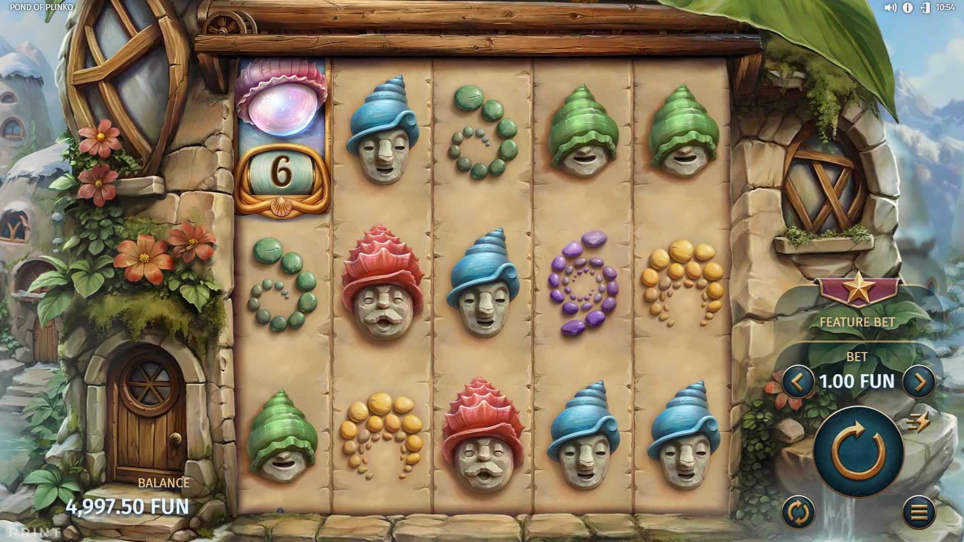 Pond of Plinko Slot Gameplay