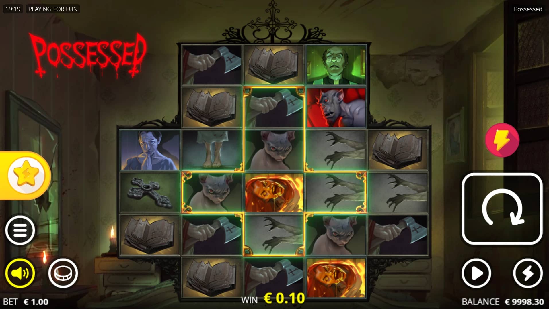 Possessed Slot Gameplay