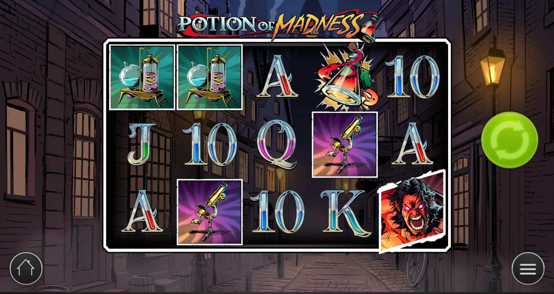 Potion of Madness Slot Gameplay