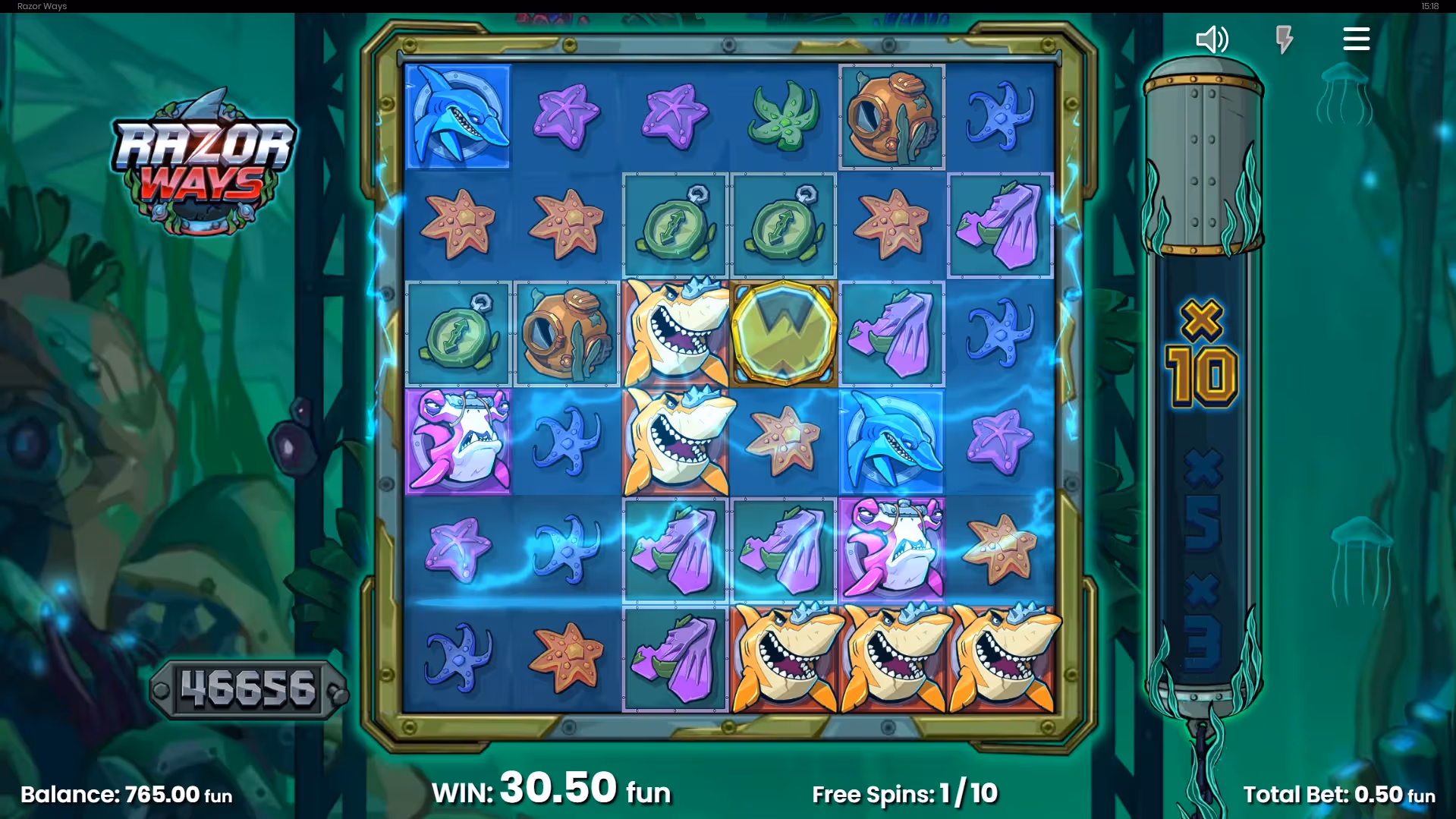 Razor Ways Slot Gameplay