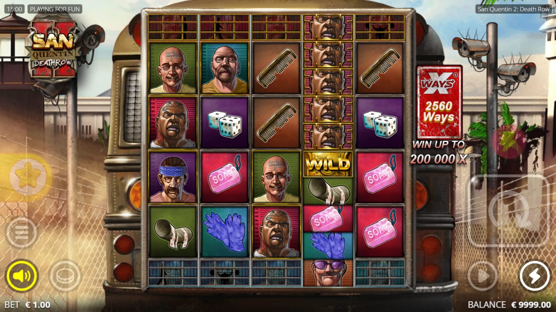 San Quentin 2 Slot Gameplay