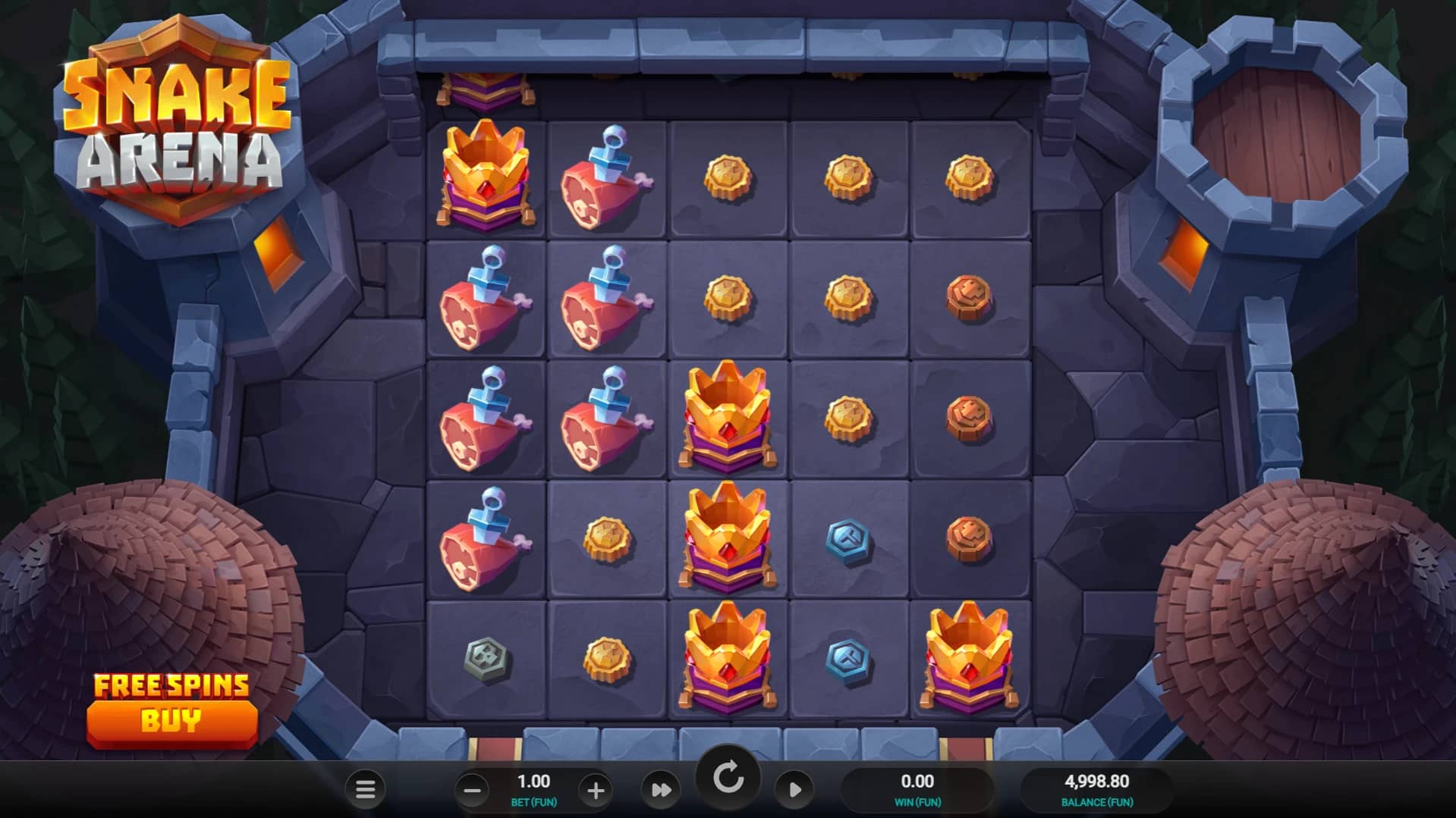 Snake Arena Slot Gameplay