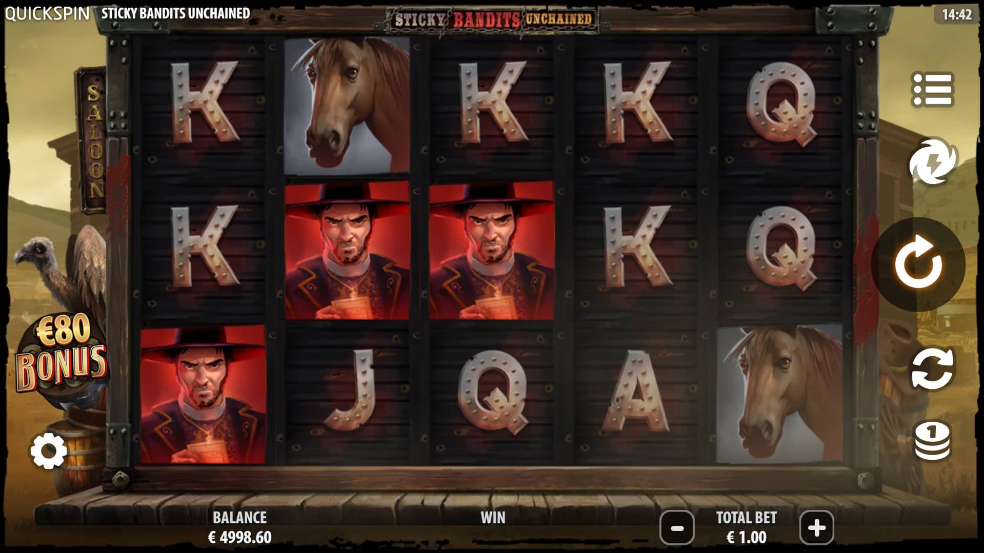 Sticky Bandits Unchained Slot Gameplay