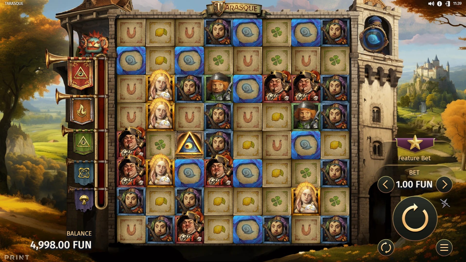 Tarasque Slot Gameplay