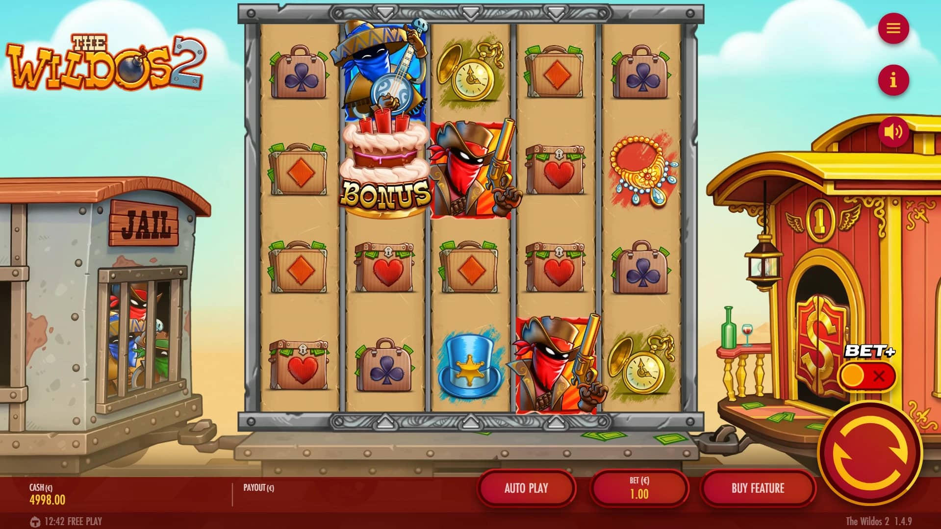 The Wildos 2 Slot Gameplay