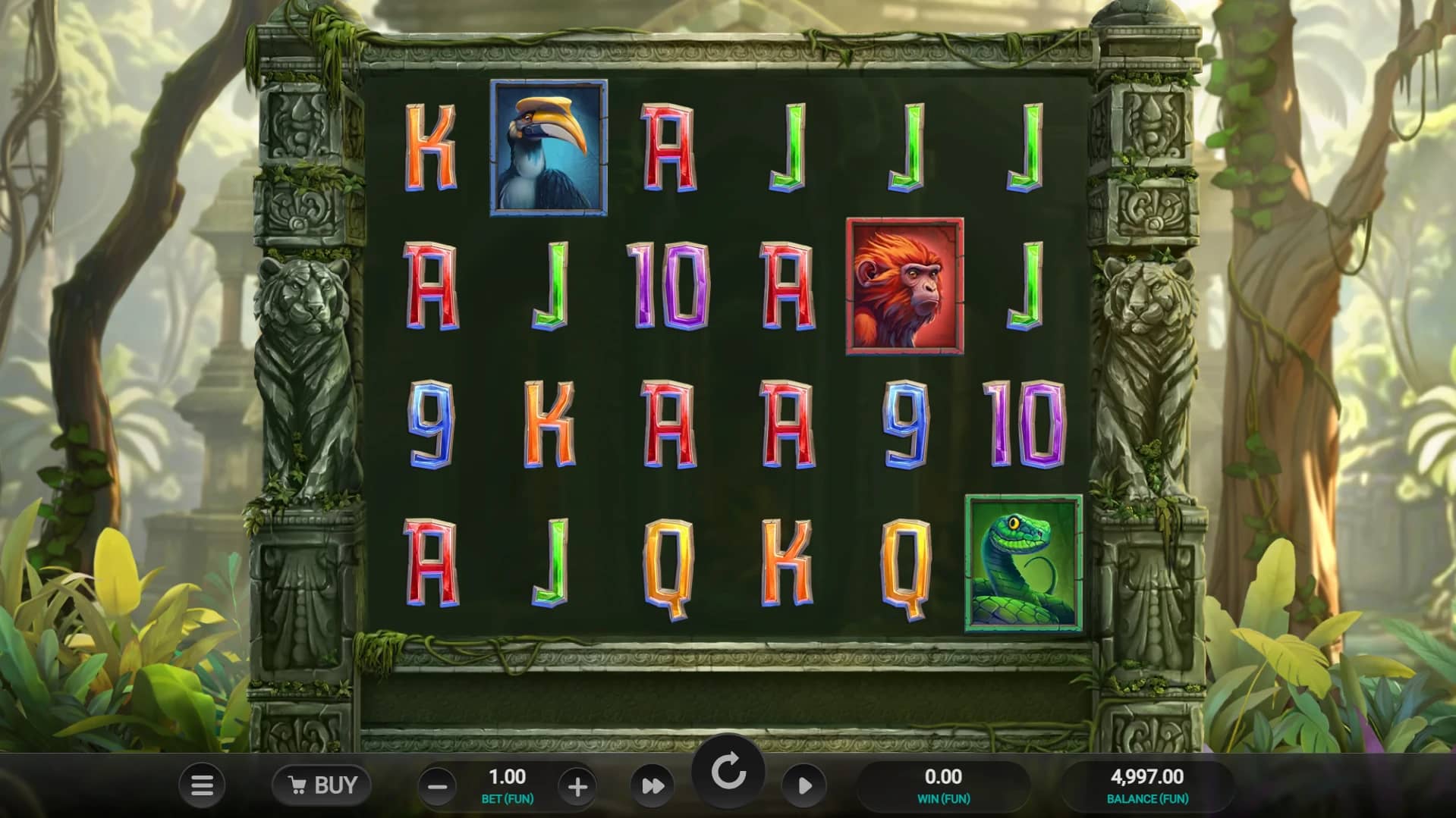 Tiger Shrine Slot Gameplay
