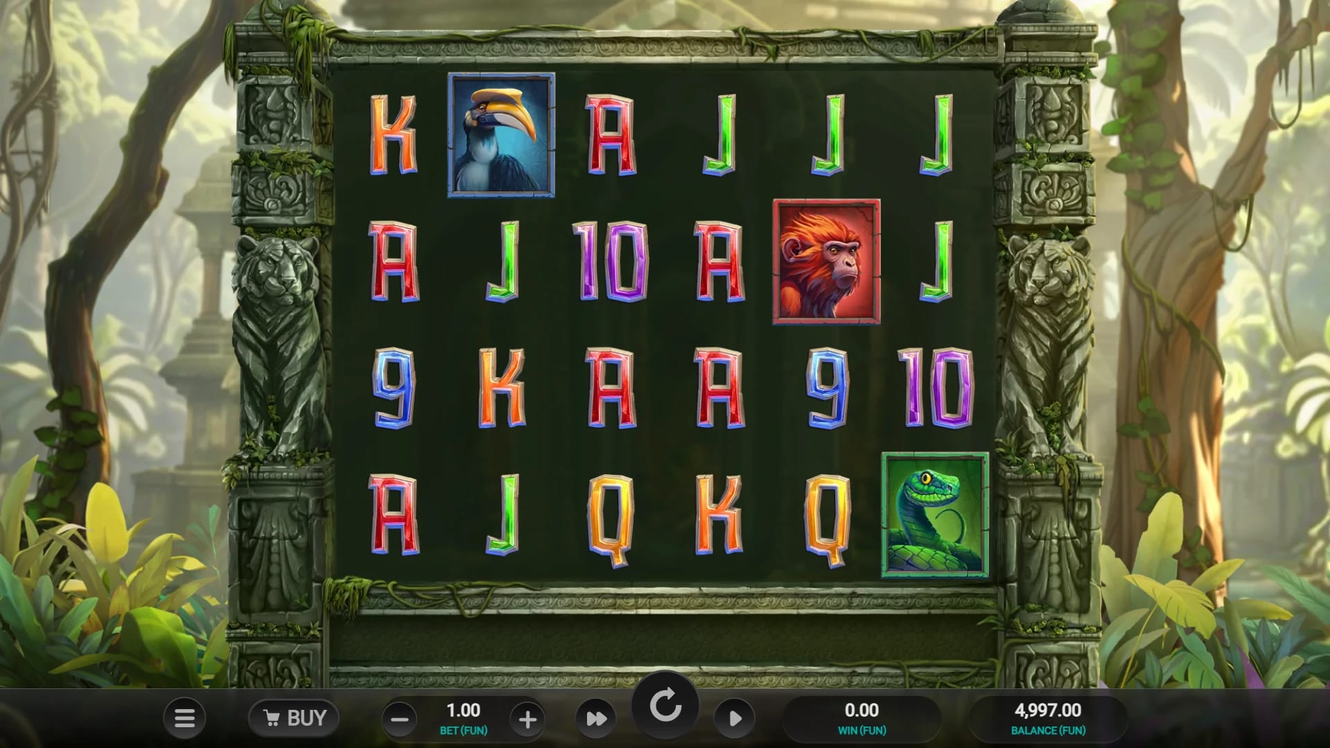 Tiger Shrine Slot Gameplay