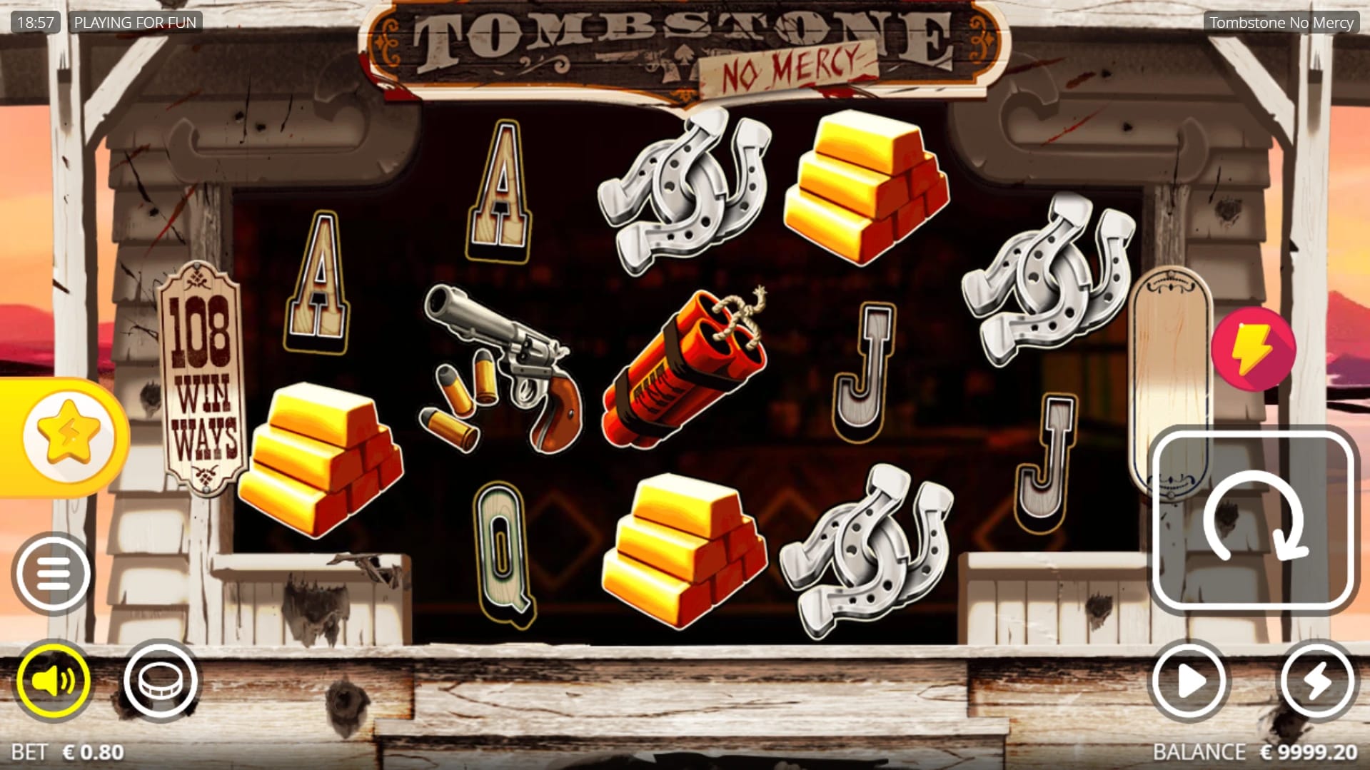 Tombstone: No Mercy Slot Gameplay