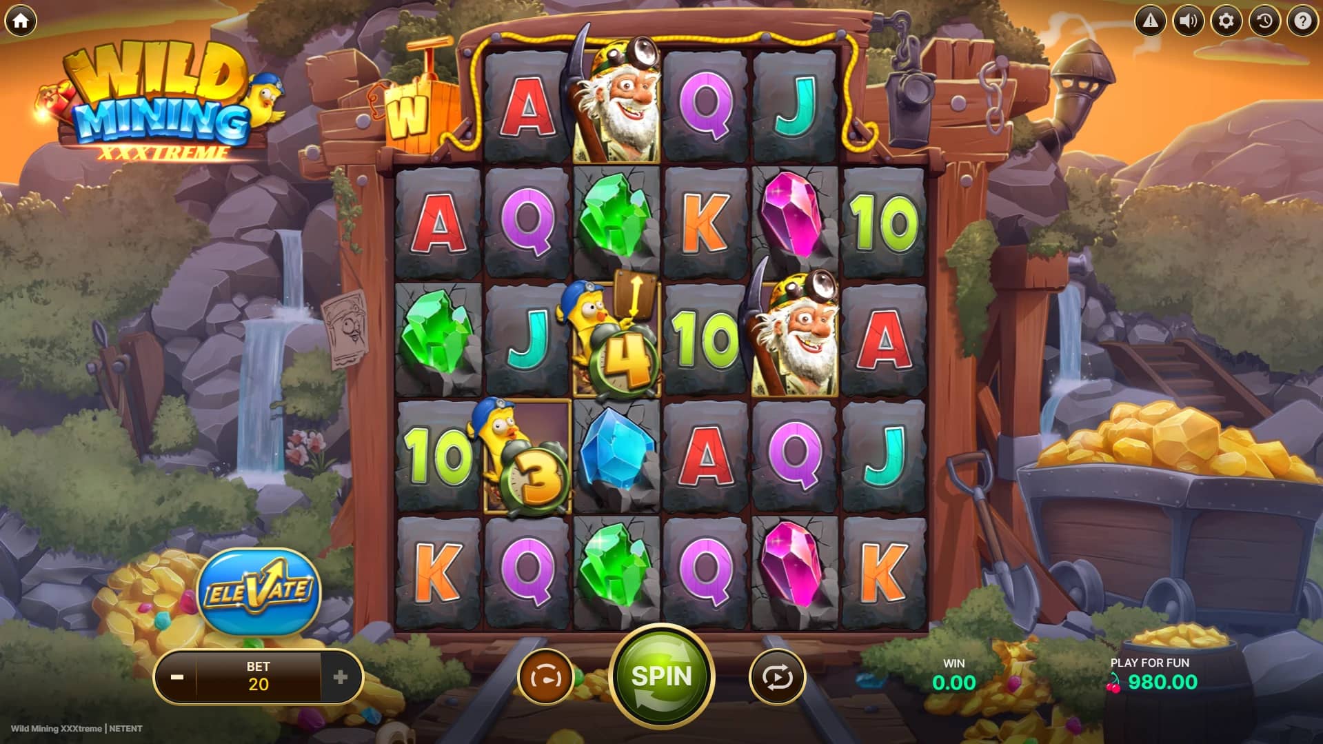 Wild Mining XXXtreme Slot Gameplay